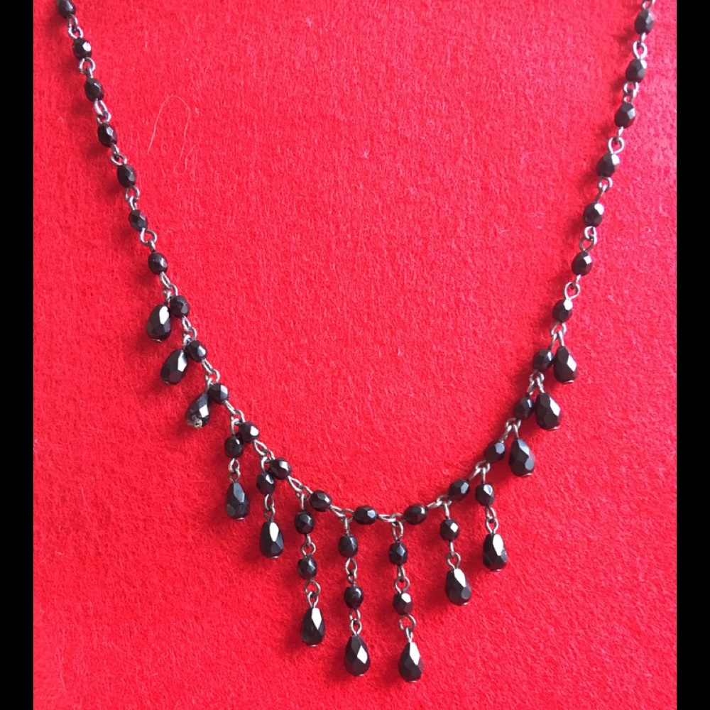 1928 Jewelry Black Necklace